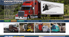 Desktop Screenshot of knightflightcargo.com